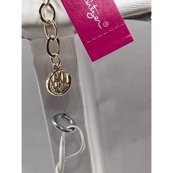 Lilly Pulitzer Triple Strand Lemon Grove Yellow Tassel Green Leaves Necklace New - Picture 14 of 16